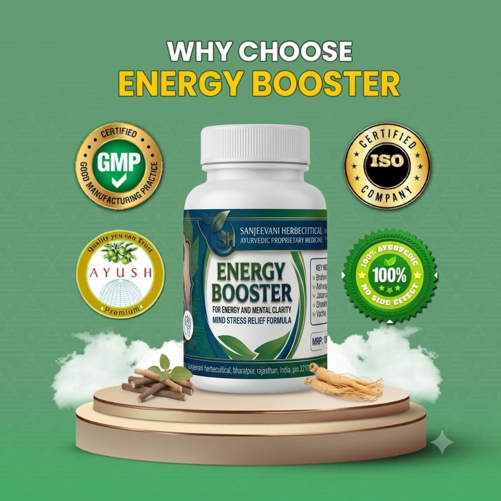 Energy Booster Ayurvedic Product | Herbal Energy Supplement | Sanjeevani - Image 2