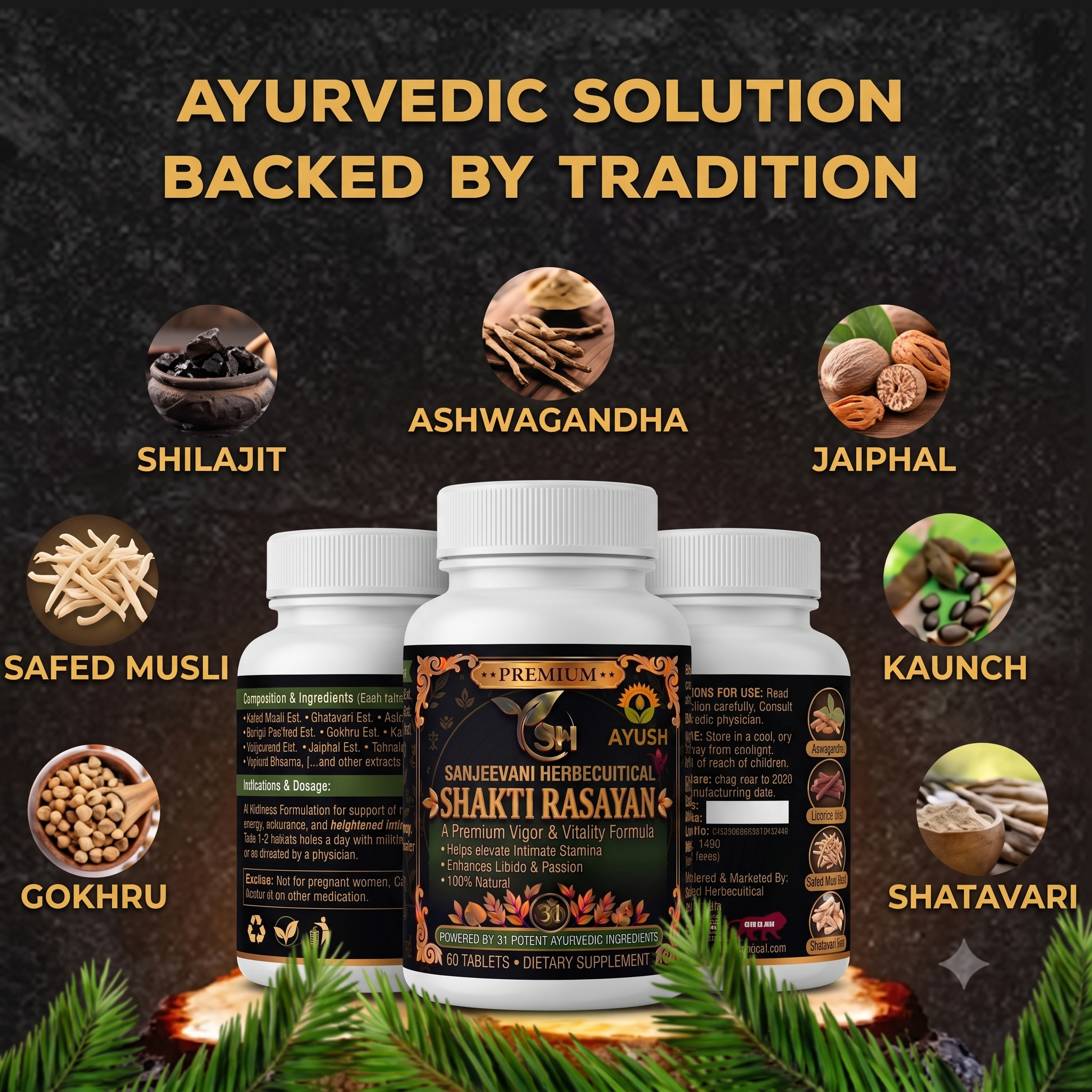 Shakti Rasayan Ayurvedic Product | Sanjeevani Herbecuitical - Image 2